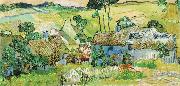 Vincent Van Gogh Farms near Auvers oil painting on canvas